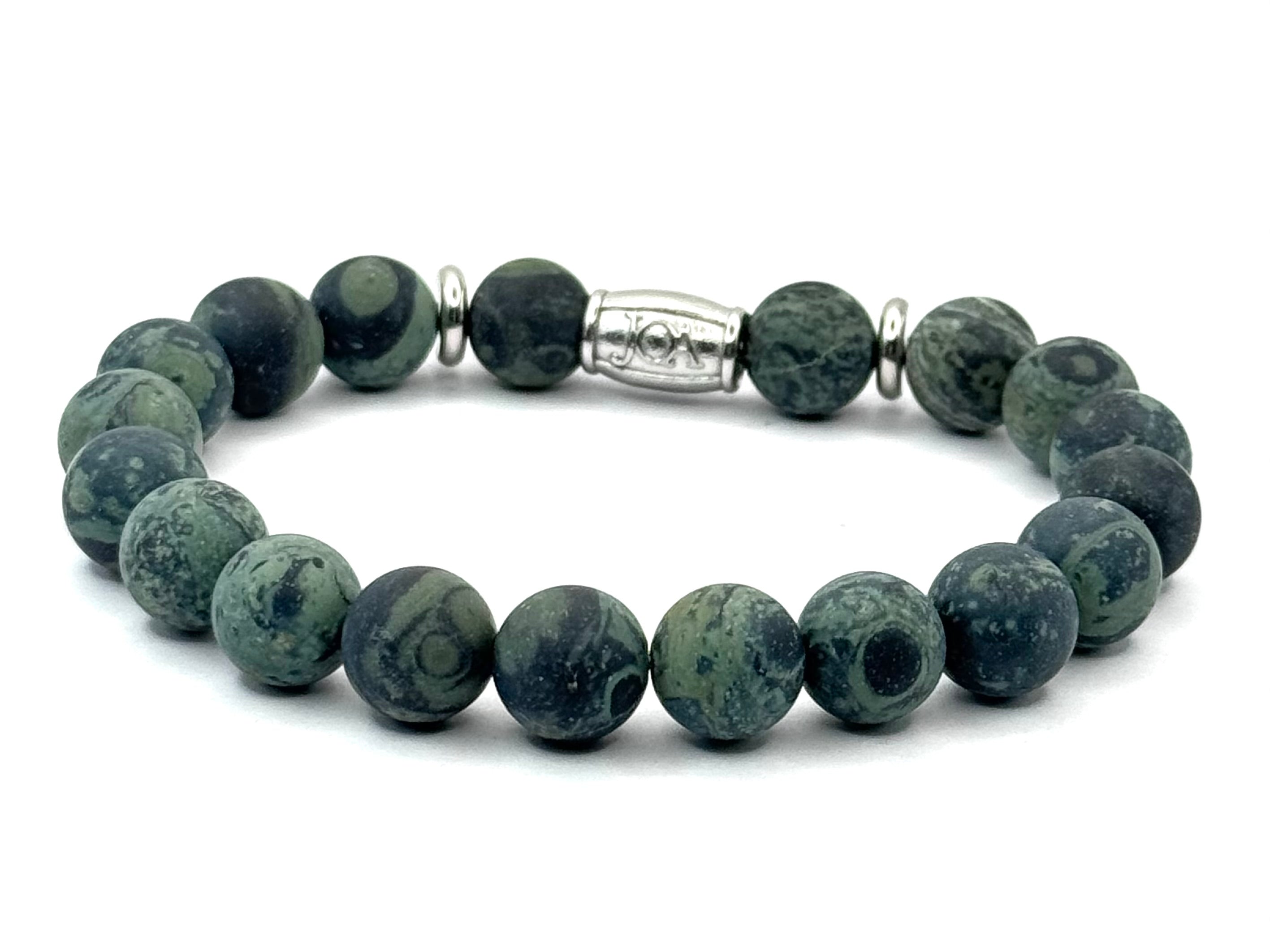 kambaba mat edelsteen armband 10mm
