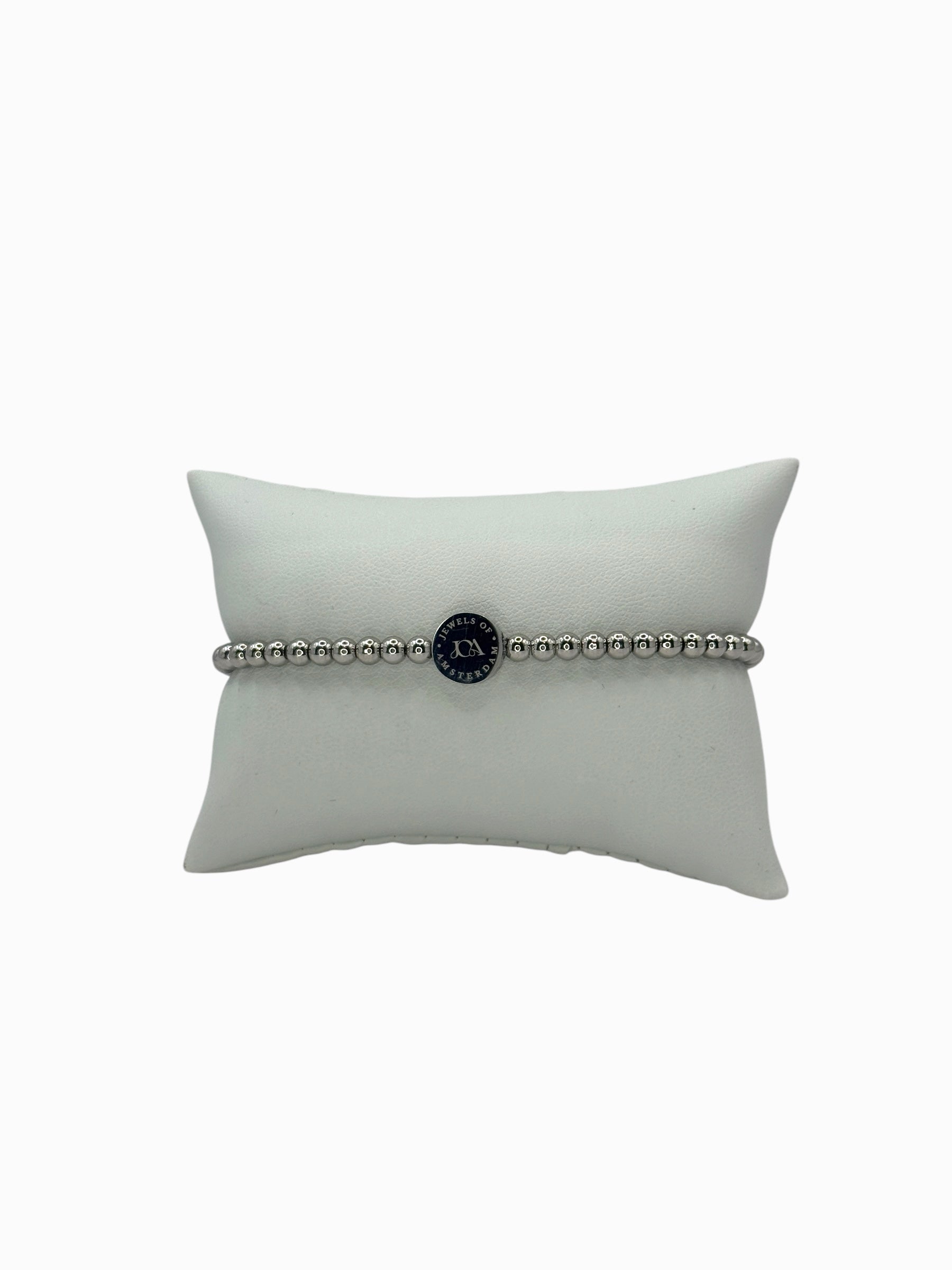 dames stainless steel armband zilver